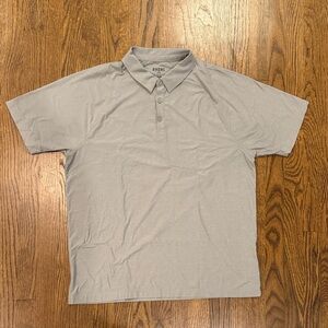 Rhone Men's Light Gray Polo Shirt